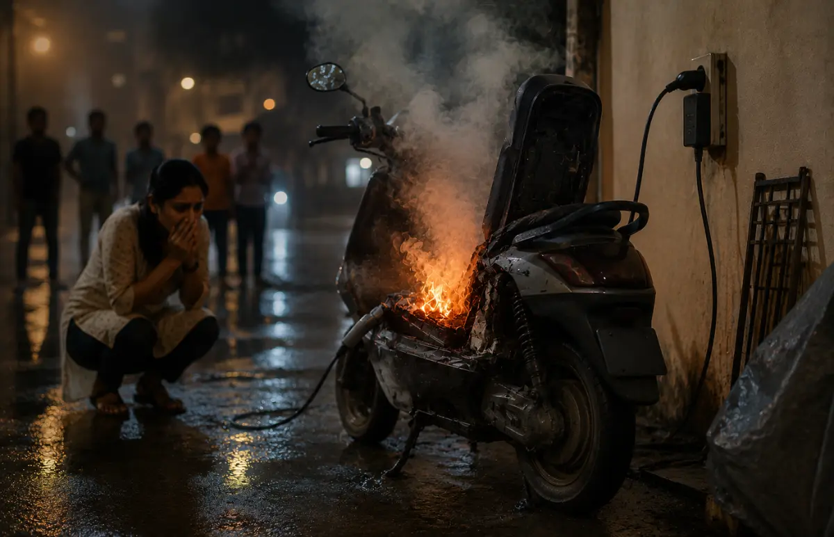 Electric scooter battery fire safety tips